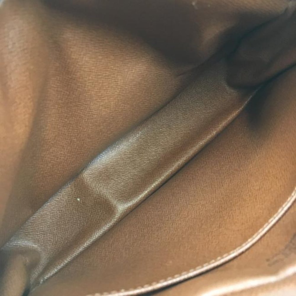 #46769 Toilette Cosmetic Evening Beauty Handbag Vanity Brown Monogram Canvas - Picture 3 of 12